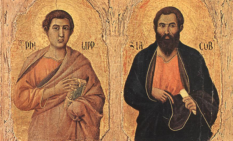 filip - Święto świętych Apostołów Filipa i Jakuba 6 maja 2022